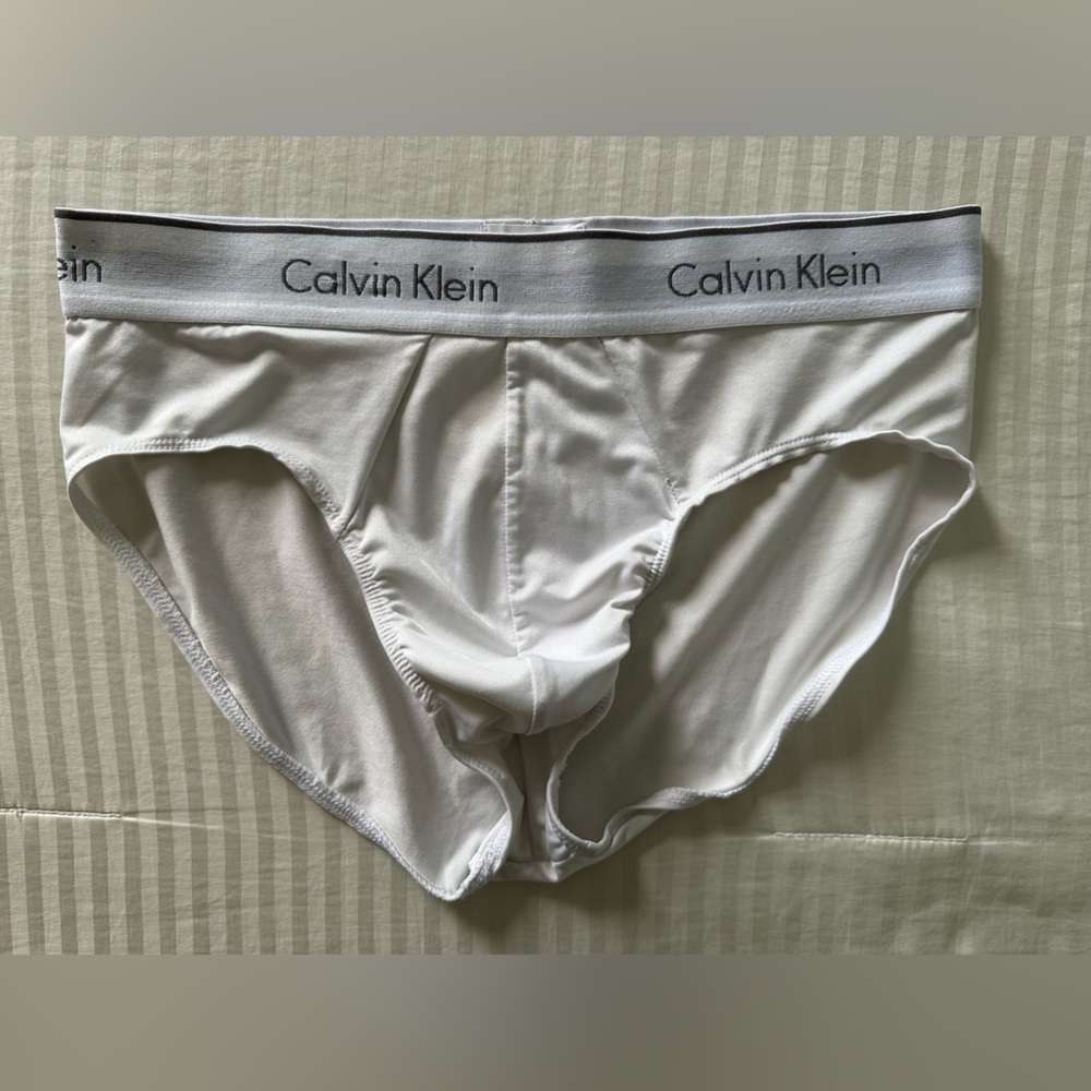 Calvin Klein white briefs